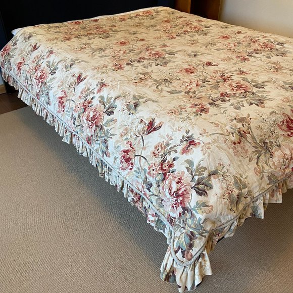 Other - Floral Shabby Chic Duvet Cover Queen Size